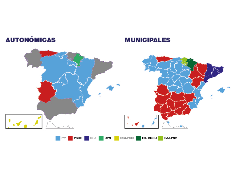 Resultados elecciones municipales y autonómicas